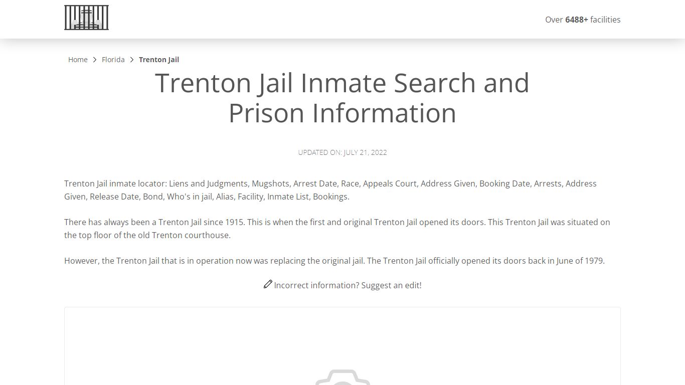 Trenton Jail Inmate Search, Visitation, Phone no ...